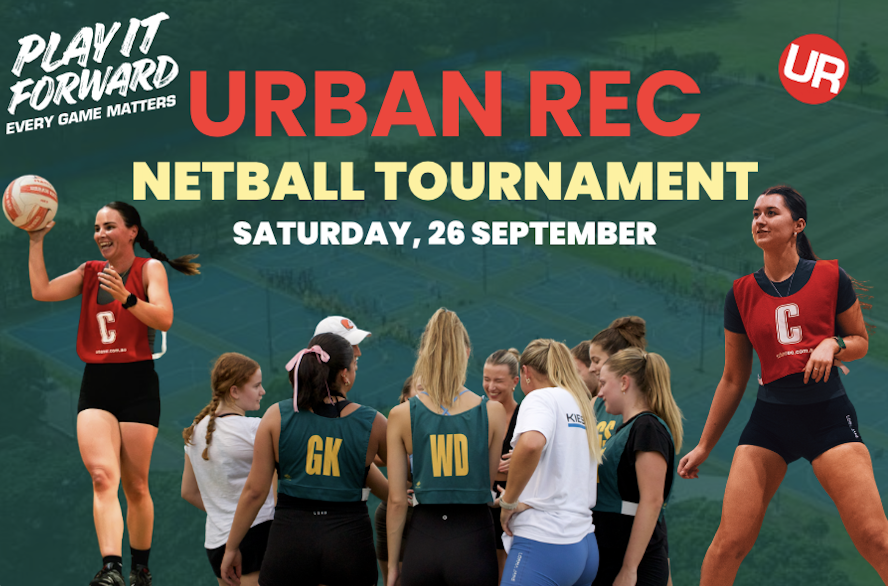 UR 'Play It Forward' Netball Tournament