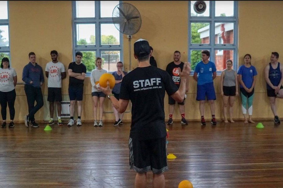 Learn and Play Dodgeball